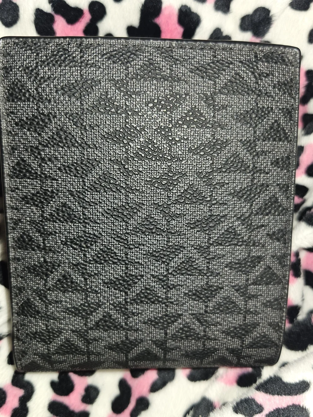 Michael Kors Black Logo Bifold Wallet